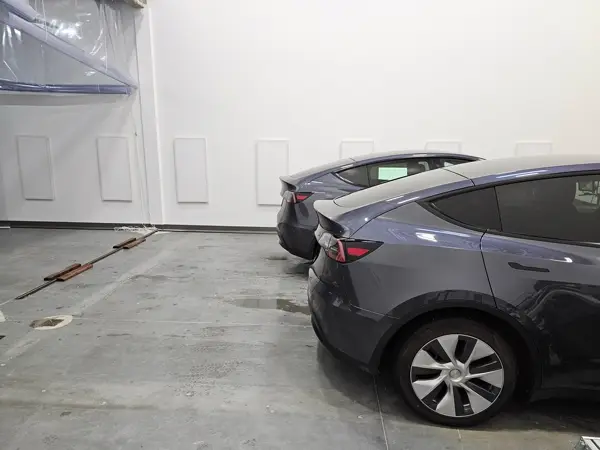 In the bay, Installs in progress and the shop. Photo 53 of 74.