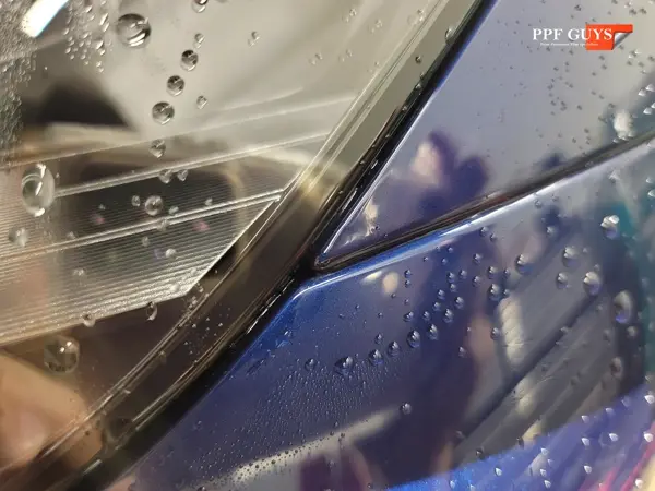 Blue Tesla Model Y, Full body Ultimate Fusion PPF. Photo 17 of 21.