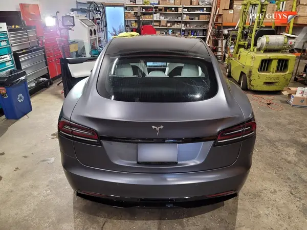 Tesla Model S, XPEL Stealth satin matte. Photo 42 of 52.