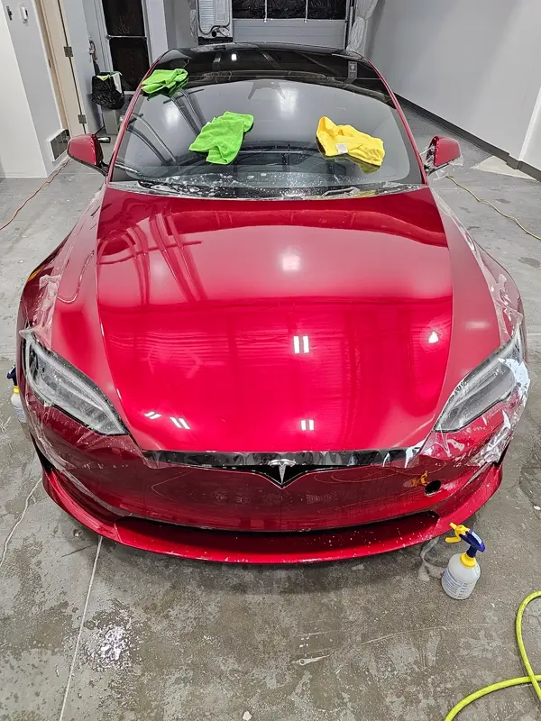 In the bay, Installs in progress and the shop. Photo 32 of 74.