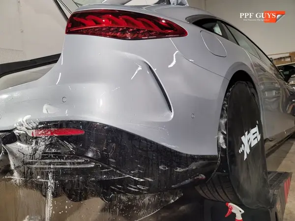 2022 Mercedes-Benz EQS 580, PPF and ceramic coating. Photo 24 of 41.