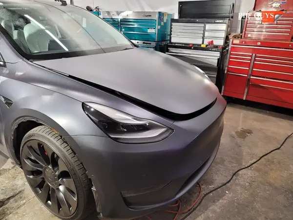 Tesla Model Y Performance, Stealth satin PPF. Photo 16 of 56.