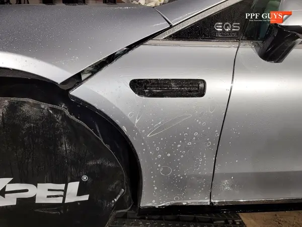 2022 Mercedes-Benz EQS 580, PPF and ceramic coating. Photo 34 of 41.