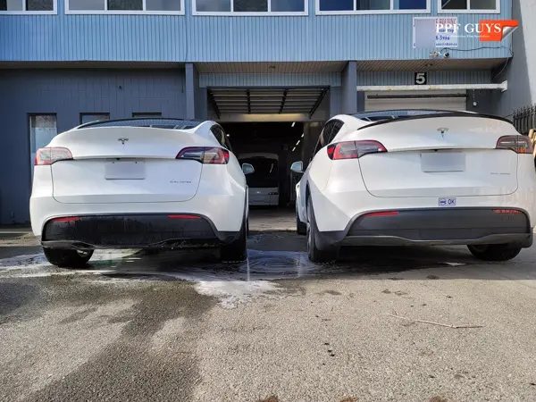 White Tesla Model Y, Stealth. Photo 17 of 42.