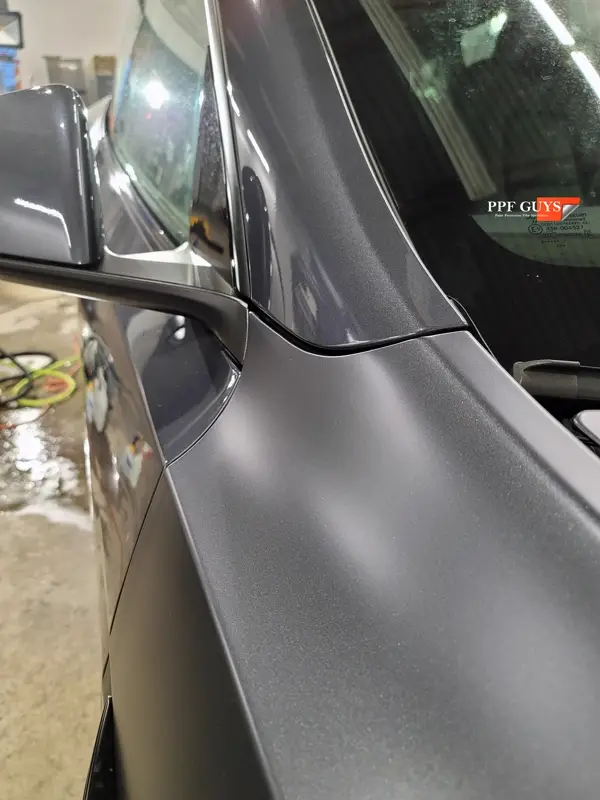 Silver Tesla Model Y, Stealth full body PPF. Photo 18 of 42.
