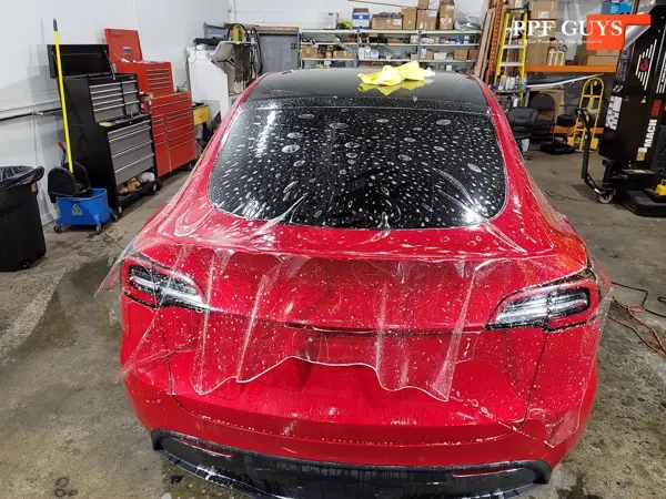 Tesla Model Y, Full PPF and ceramic coating. Photo 10 of 26.