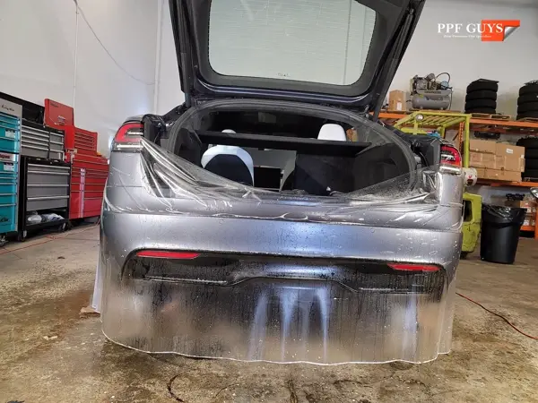 Tesla Model S, XPEL Stealth satin matte. Photo 35 of 52.