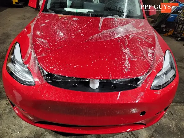 Tesla Model Y, Full PPF and ceramic coating. Photo 21 of 26.
