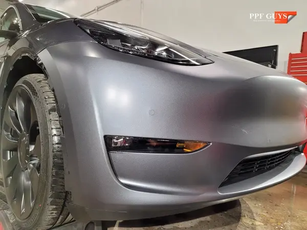 Tesla Model Y Performance, Stealth satin PPF. Photo 45 of 56.