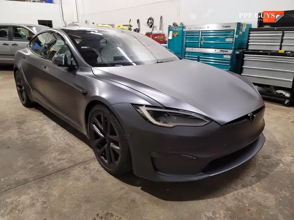 Tesla Model S, XPEL Stealth satin matte. Photo 21 of 52.
