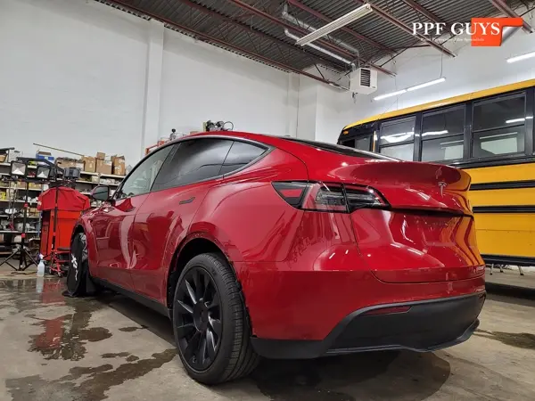 Tesla Model Y, Full PPF and ceramic coating. Photo 20 of 26.
