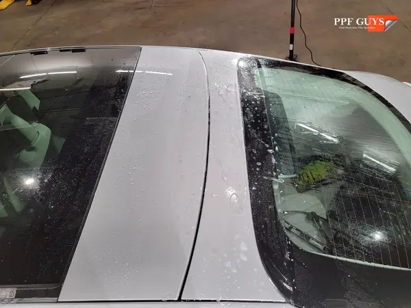 2022 Mercedes-Benz EQS 580, PPF and ceramic coating. Photo 13 of 41.