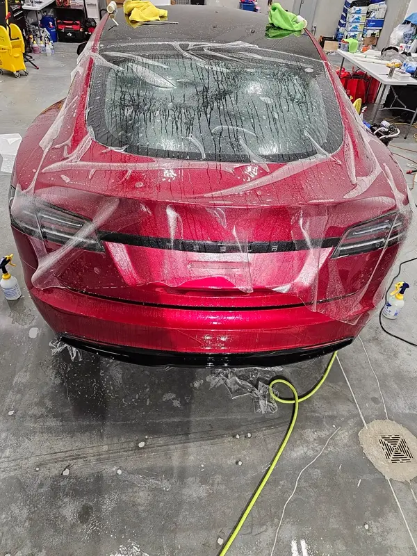 In the bay, Installs in progress and the shop. Photo 37 of 74.