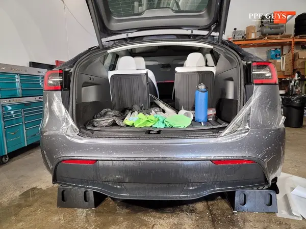 Tesla Model Y Performance, Stealth satin PPF. Photo 27 of 56.
