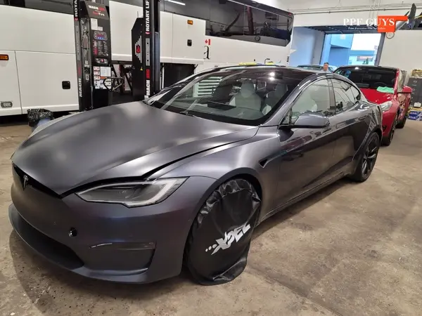 Tesla Model S, XPEL Stealth satin matte. Photo 16 of 52.