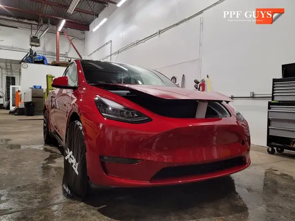 Tesla Model Y, Full PPF and ceramic coating