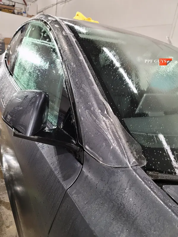 Silver Tesla Model Y, Stealth full body PPF. Photo 22 of 42.