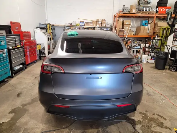 Tesla Model Y Performance, Stealth satin PPF. Photo 38 of 56.