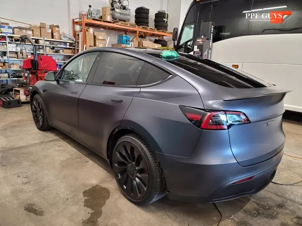 Tesla Model Y Performance, Stealth satin PPF. Photo 40 of 56.