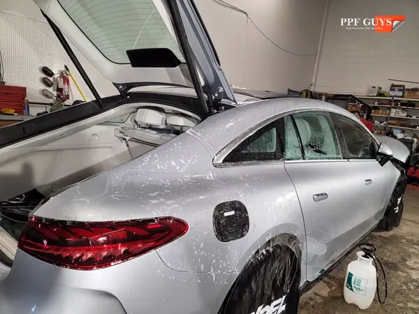 2022 Mercedes-Benz EQS 580, PPF and ceramic coating. Photo 9 of 41.