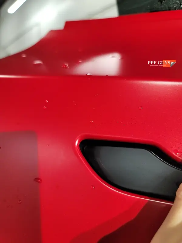 Red Tesla Model Y, Stealth. Photo 11 of 48.