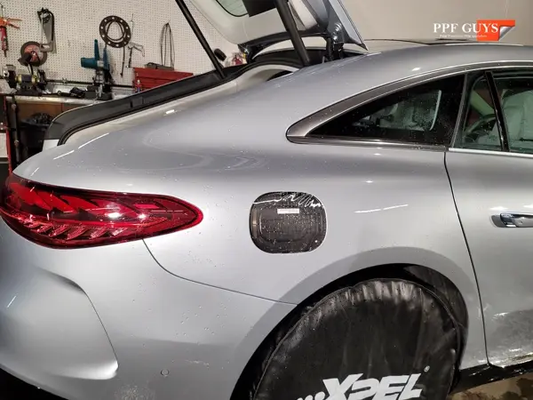 2022 Mercedes-Benz EQS 580, PPF and ceramic coating. Photo 10 of 41.