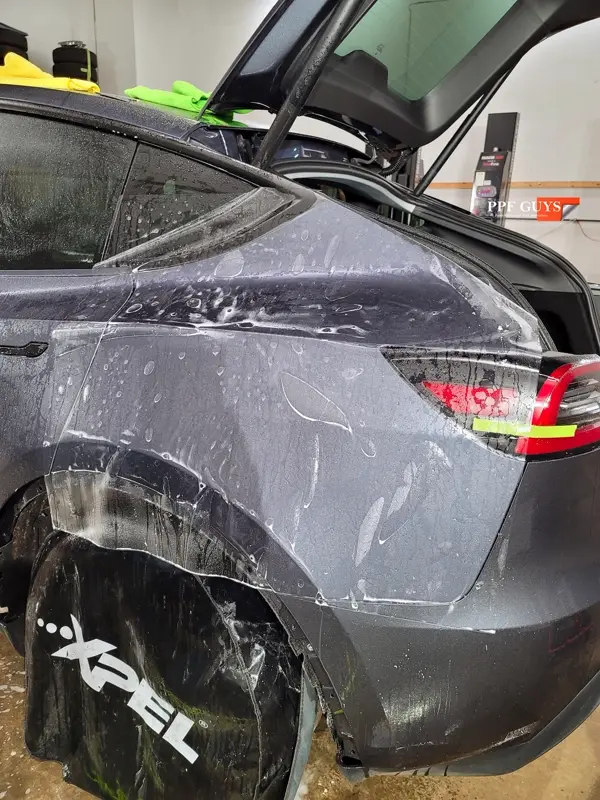 Silver Tesla Model Y, Stealth. Photo 15 of 29.