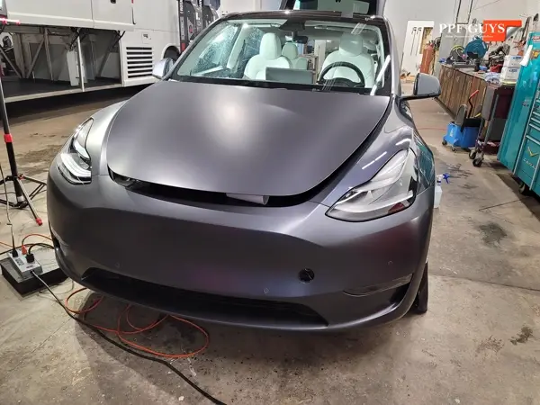 Tesla Model Y Performance, Stealth satin PPF. Photo 15 of 56.