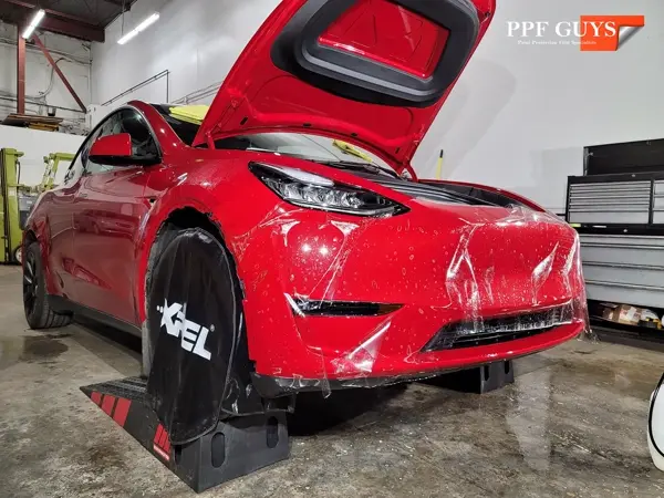 Tesla Model Y, Full PPF and ceramic coating. Photo 25 of 26.