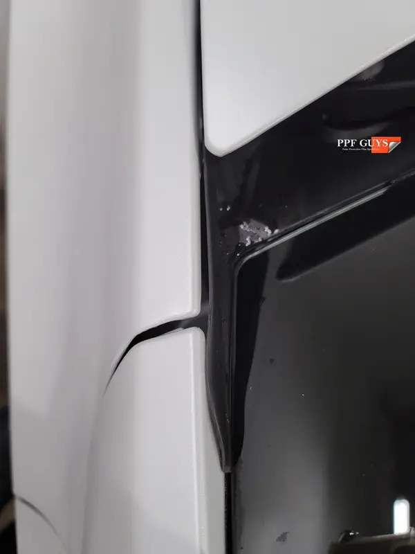 White Tesla Model Y, Full body XPEL Stealth satin finish PPF. Photo 16 of 54.