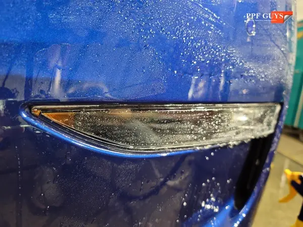 Blue Tesla Model Y, Full body Ultimate Fusion PPF. Photo 20 of 21.