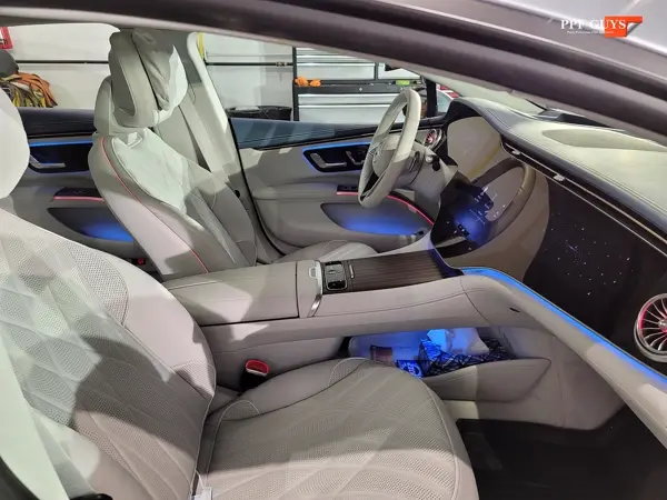 2022 Mercedes-Benz EQS 580, PPF and ceramic coating. Photo 27 of 41.