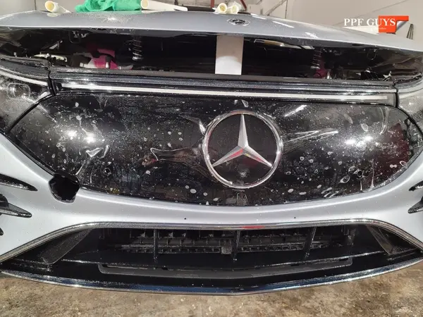 2022 Mercedes-Benz EQS 580, PPF and ceramic coating. Photo 39 of 41.