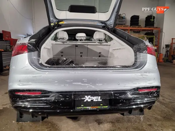 2022 Mercedes-Benz EQS 580, PPF and ceramic coating. Photo 21 of 41.