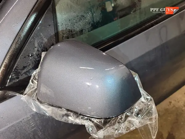 Silver Tesla Model Y, Ultimate Plus PPF front end. Photo 9 of 9.
