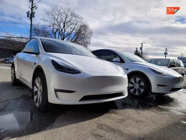 White Tesla Model Y, Stealth. Photo 18 of 42.