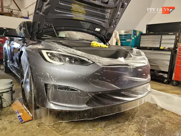 Tesla Model S, XPEL Stealth satin matte. Photo 11 of 52.