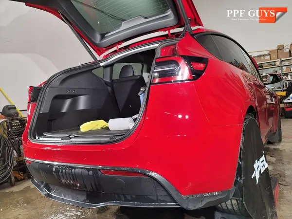 Tesla Model Y, Full PPF and ceramic coating. Photo 14 of 26.