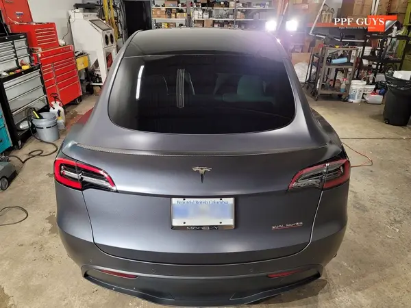 Tesla Model Y Performance, Stealth satin PPF. Photo 50 of 56.