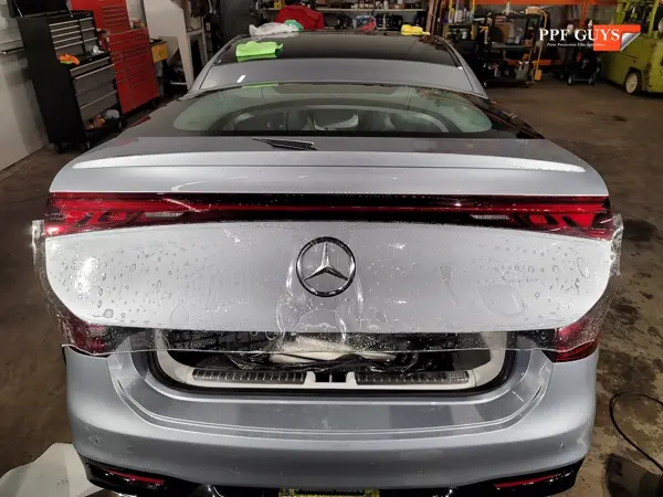 2022 Mercedes-Benz EQS 580, PPF and ceramic coating. Photo 11 of 41.