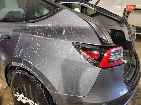 Tesla Model Y Performance, Stealth satin PPF. Photo 19 of 56.