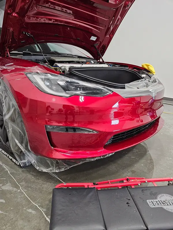 In the bay, Installs in progress and the shop. Photo 24 of 74.