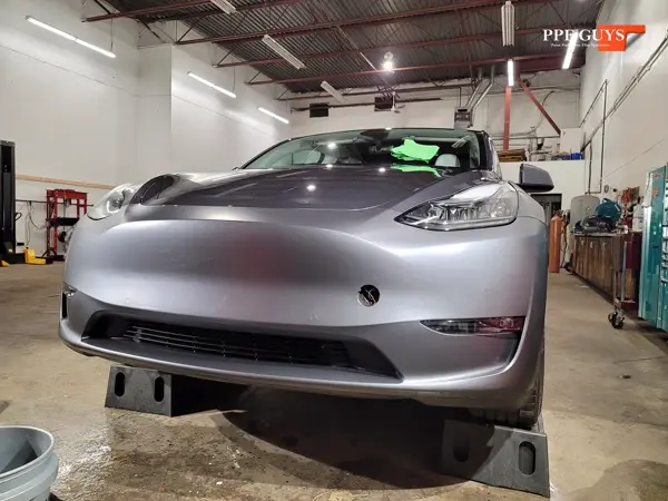 Tesla Model Y Performance, Stealth satin PPF. Photo 23 of 56.